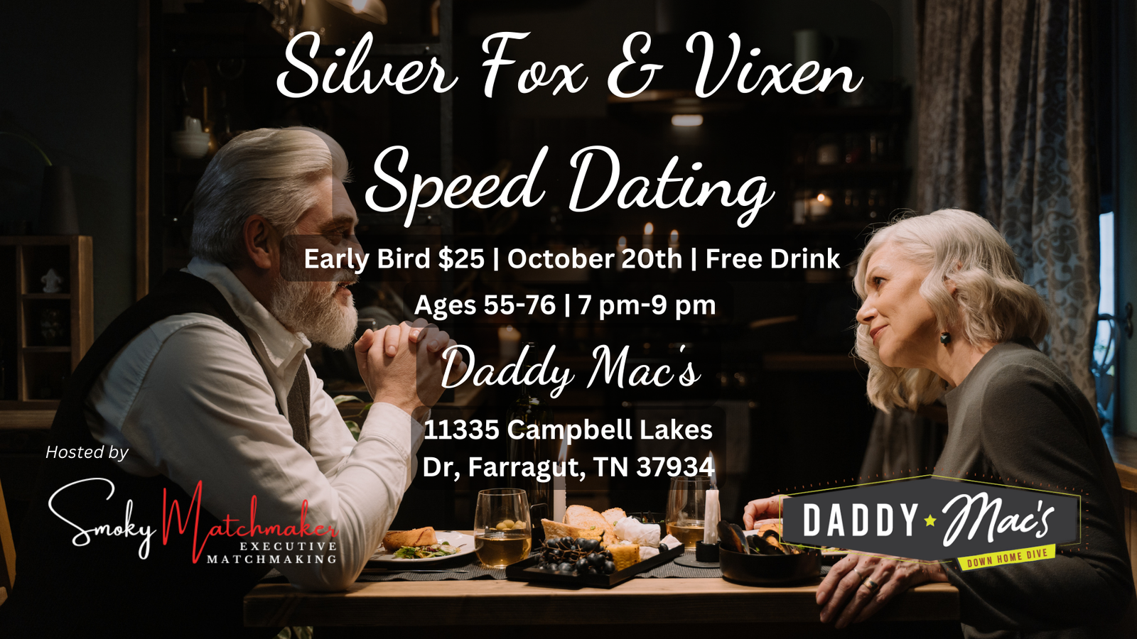 Silver Fox And Vixen Speed Dating Party