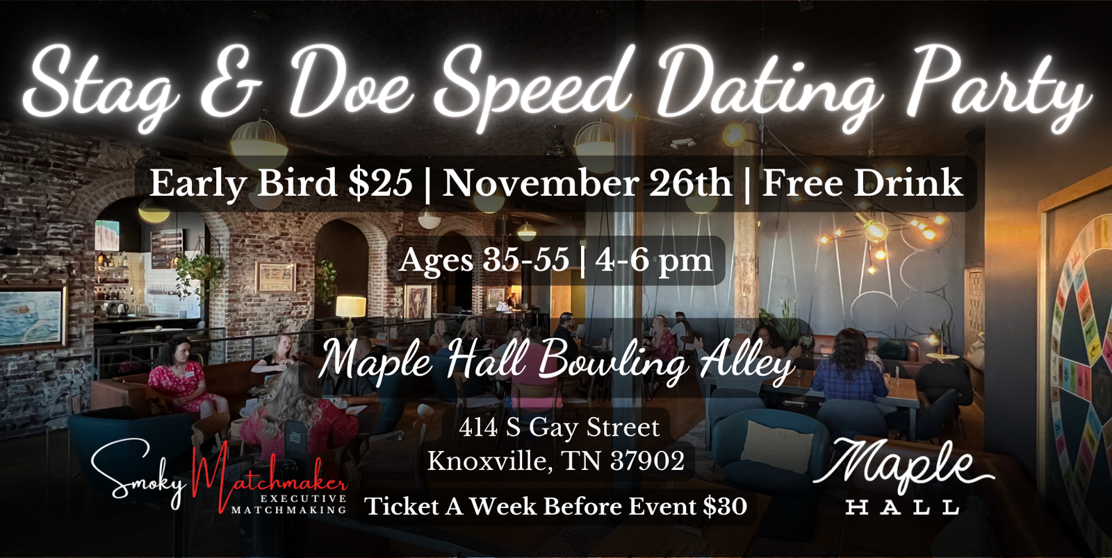 Stag And Doe Speed Dating Party in November!