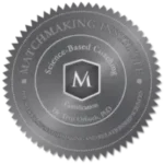 Matchmaking Institute Science Based Coaching Seal For Ella Scaduto of Smoky Matchmaker