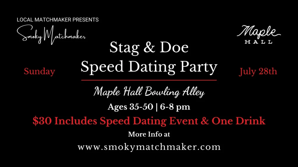 Fall in Love in July: Stag and Doe Speed Dating