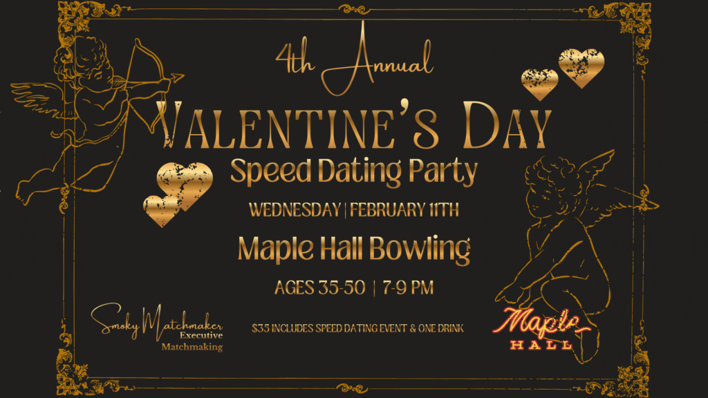 Valentines Speed Dating 2026 | Smoky Matchmaker Valentines Speed Dating 2026